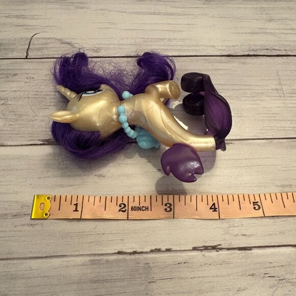 My Little Pony (MLP): The Movie G4 "RARITY" Treasure Seapony 4" (SKU: 206TO) - Picture 5 of 5